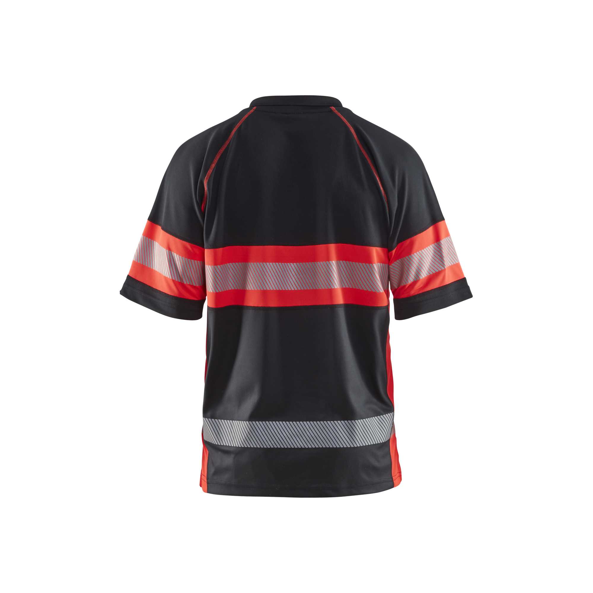 BLAKLADER 33381051 Hi Vis Polo Shirt with UV protection Hi Vis Reflective Short Sleeve Work Polo MEN - 100% Polyester